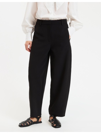 παντελόνι φαρδύ τύπου barrel 7 8 από πολυβισκόζη