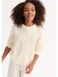 ζακέτα με στρογγυλή ...