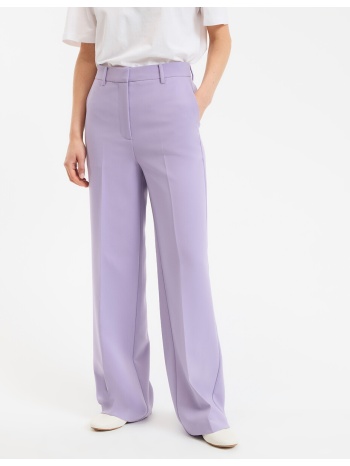 φαρδύ παντελόνι από πολυέστερ και βισκόζη