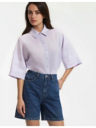 λινό πουκάμισο με ...