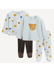 σετ 2 βελουτέ πιτζάμες ...