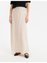 maxi φούστα σατέν