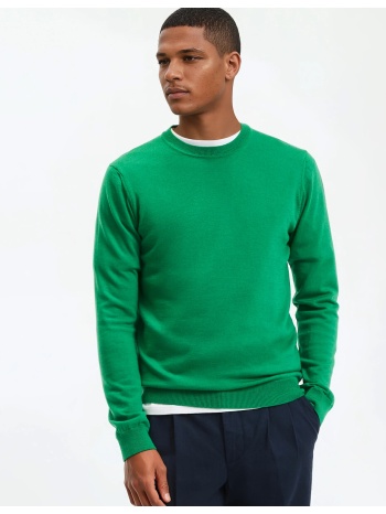 πλεκτό με στρογγυλή λαιμόκοψη από μαλλί μερινός