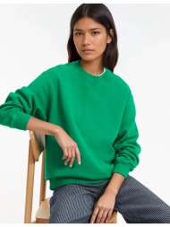 φούτερ με στρογγυλή λαιμόκοψη