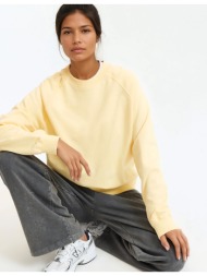 φούτερ με στρογγυλή λαιμόκοψη