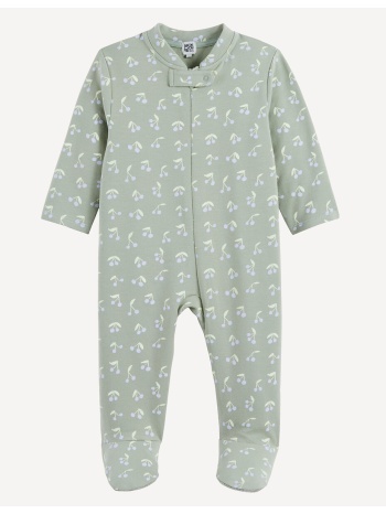 πιτζάμα φόρμα από φλις με σχέδιο κερασάκια