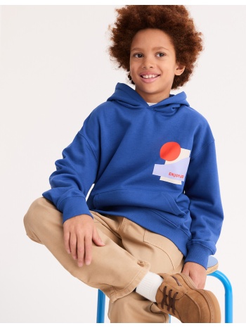 φούτερ με κουκούλα από φούτερ ύφασμα