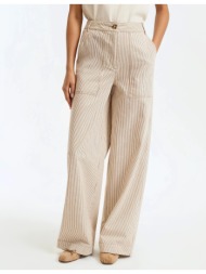 φαρδιά παντελόνι carpenter με ρίγες