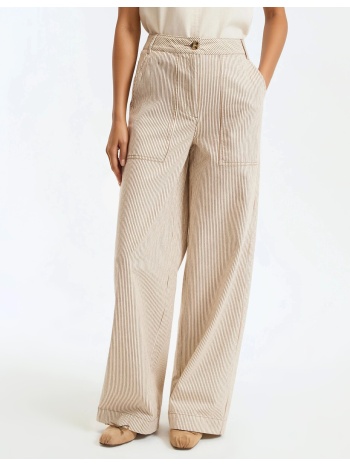 φαρδιά παντελόνι carpenter με ρίγες