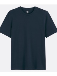 κοντομάνικο μπλουζάκι με στρογγυλή λαιμόκοψη