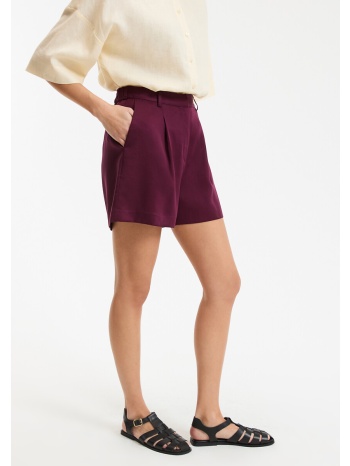 σορτς με πιέτες από tencel™