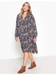 εμπριμέ φλοράλ φόρεμα