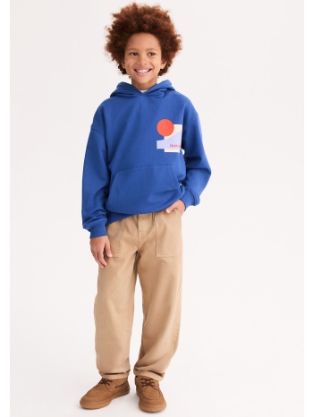 παντελόνι jogger με ελαστική μέση