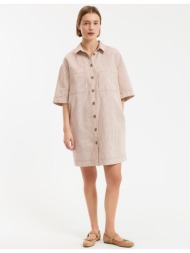 κοντό φαρδύ φόρεμα με ...