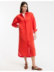 μακρύ λινό σεμιζιέ ...