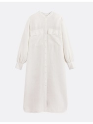 μακρύ ίσιο φόρεμα από ...