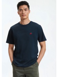 μπλούζα t-shirt κανονική γραμμή με κέντημα πιπεριά