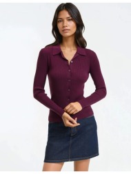 ζακέτα με λεπτή πλέξη