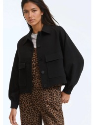 κοντό φαρδύ σακάκι