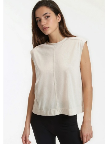 μπλούζα με στρογγυλή λαιμόκοψη