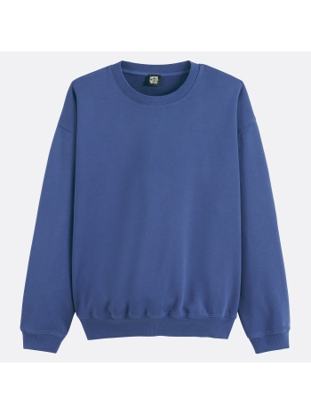 φούτερ με στρογγυλή λαιμόκοψη