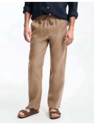 λινό παντελόνι σε ίσια ...