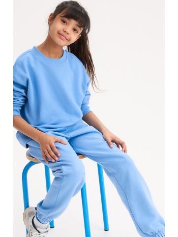 φούτερ με στρογγυλό λαιμό από jersey