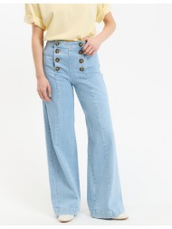 φαρδύ ψηλόμεσο παντελόνι ...