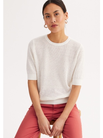 πουλόβερ με στρογγυλή λαιμόκοψη