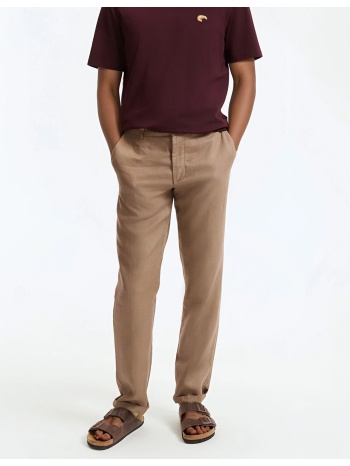 ίσιο λινό παντελόνι