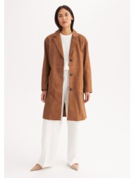 μακρύ σουέντ παλτό