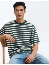 φαρδύ ναυτικό t-shirt