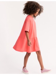 φόρεμα με κοντά μανίκια ...