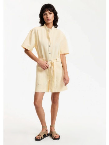 κοντή ολόσωμη φόρμα από τζιν