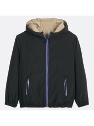 αντιανεμικό μπουφάν με κουκούλα