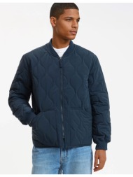 καπιτονέ μπουφάν με μακριά μανίκια