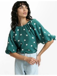 μπλούζα με στρογγυλή ...