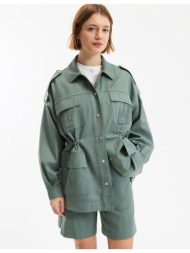 φαρδύ safari σακάκι από ...