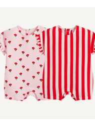 σετ 2 ολόσωμων σορτς με ...