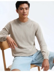 πουλόβερ με στρογγυλή λαιμόκοψη από λεπτή πλέξη