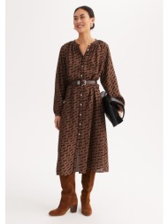 μακρύ ίσιο φόρεμα με ...