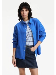 πουκάμισο φαρδύ με μακριά μανίκια