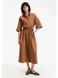 μακρύ σεμιζιέ φόρεμα με ...