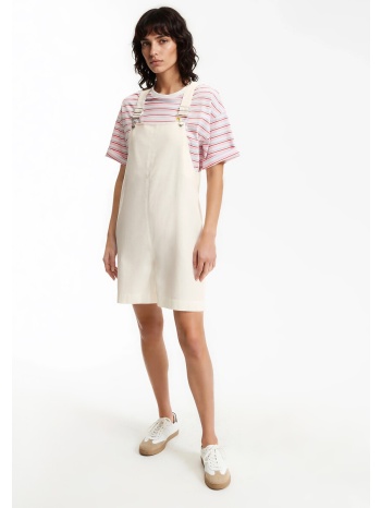 κοντή σαλοπέτα από ντένιμ lyocell και βαμβάκι