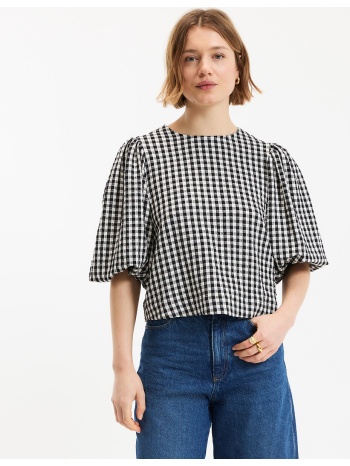 μπλούζα με στρογγυλή λαιμόκοψη