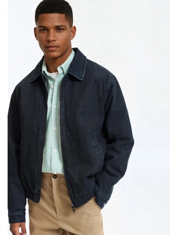 τζάκετ bomber από ακατέργαστο τζιν