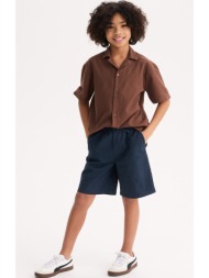 βερμούδα chino με ελαστική μέση