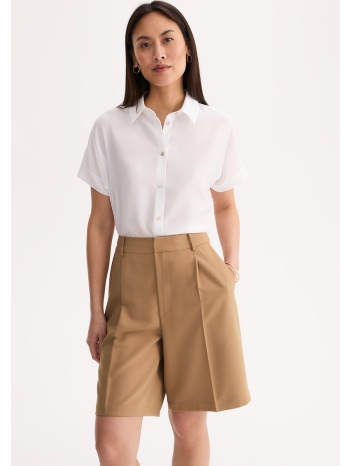 πουκάμισο με κοντά μανίκια από lyocell