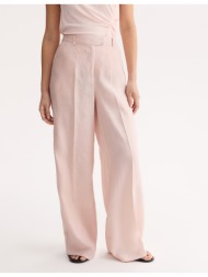 φαρδύ παντελόνι από λινό