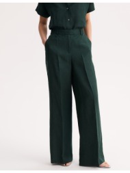 φαρδύ παντελόνι από λινό